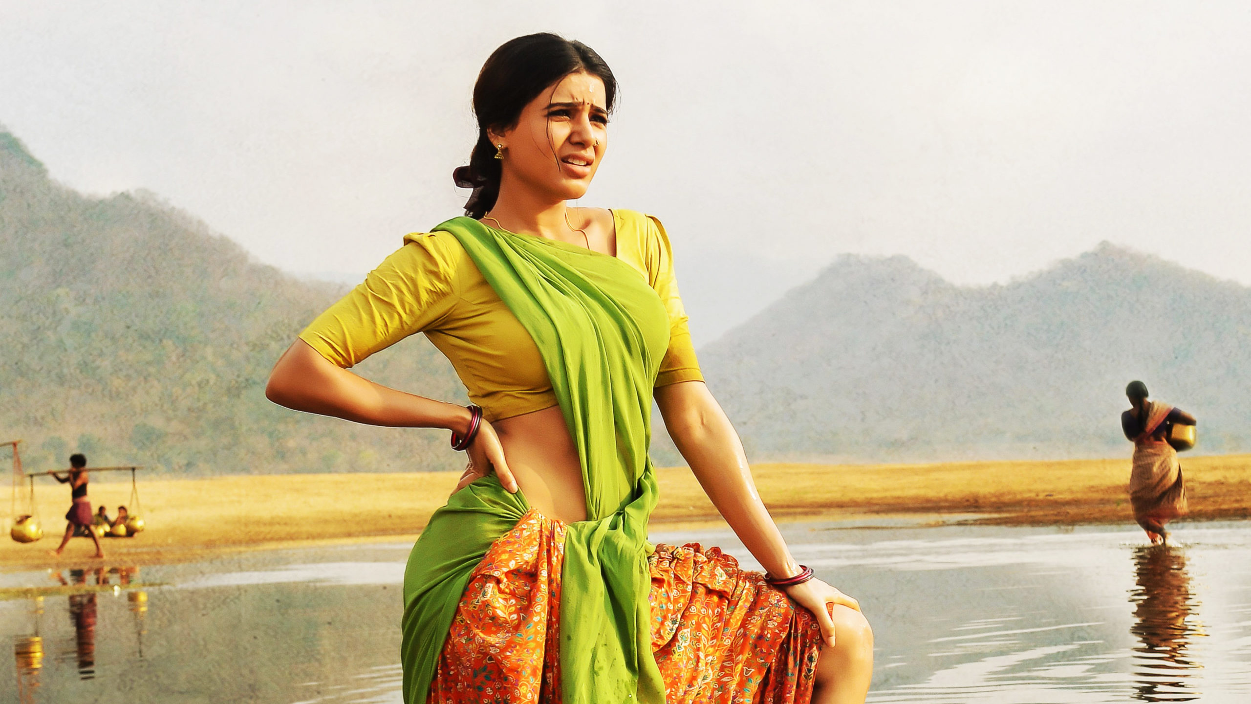 Samantha Rangasthalam Pics Hd - HD Wallpaper 