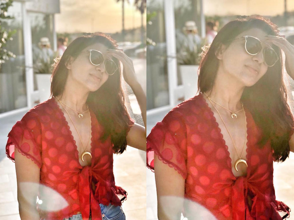 Samantha And Chaitanya Vacation - HD Wallpaper 