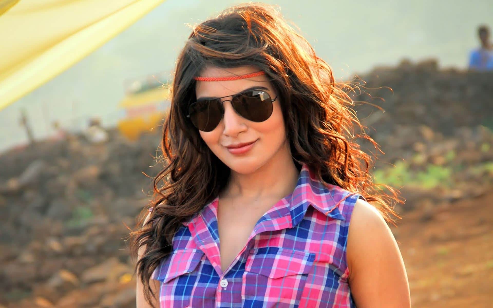 Samantha Ruth Prabhu Cute Smile - HD Wallpaper 