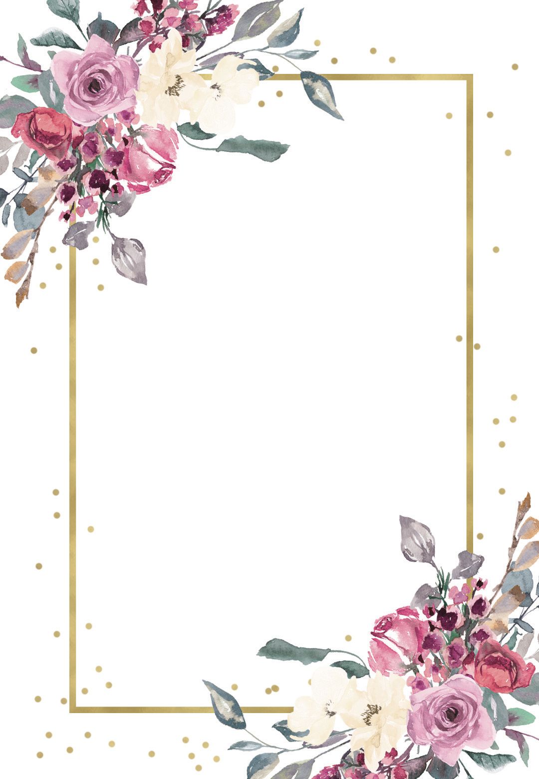Quinceanera Invitation Blank Templates 1080x1560 Wallpaper teahub.io