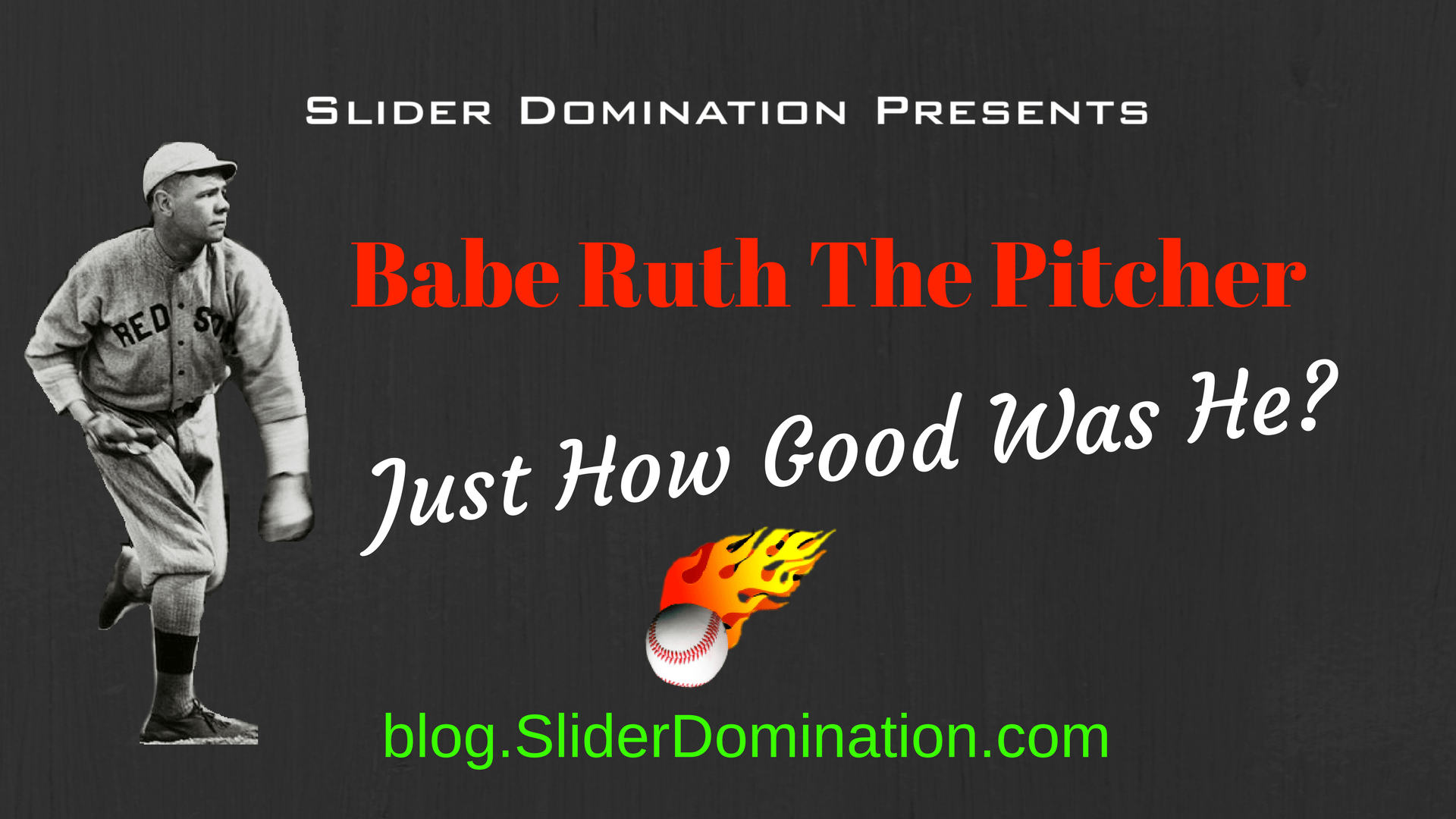 Babe Ruth The Pitcher - Softball - HD Wallpaper 