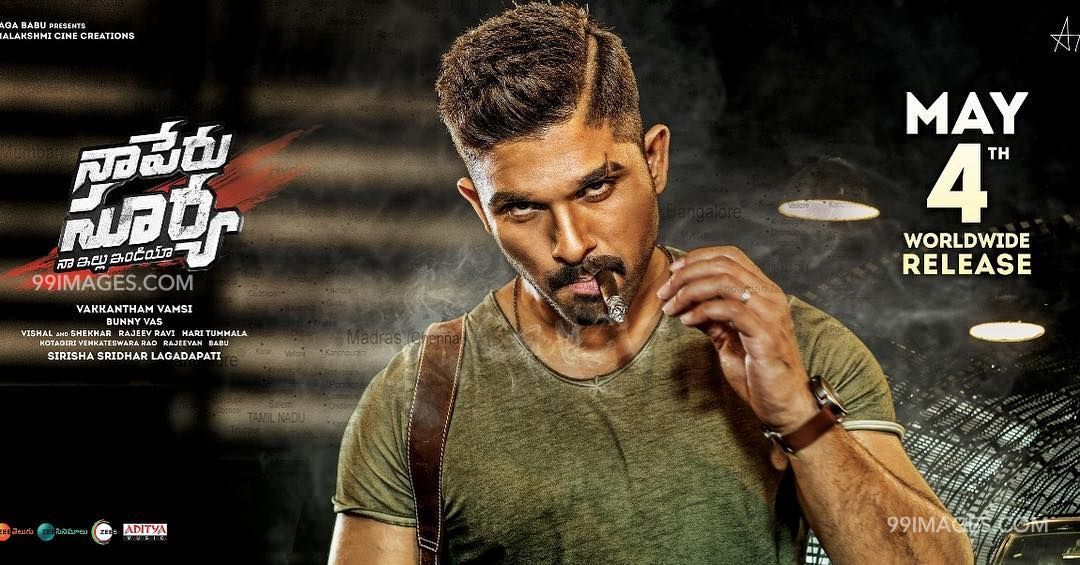 Allu Arjun Latest Photos & Hd Wallpapers - Naa Peru Surya Naa Illu India Hd Stills - HD Wallpaper 