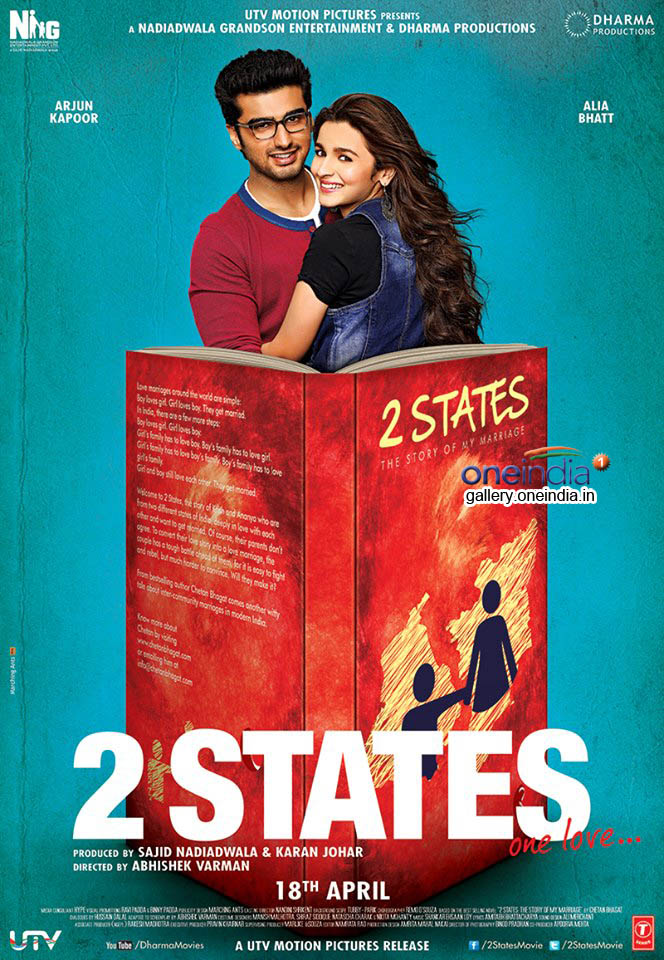 2 States Photos - Two States Movie Poster - HD Wallpaper 