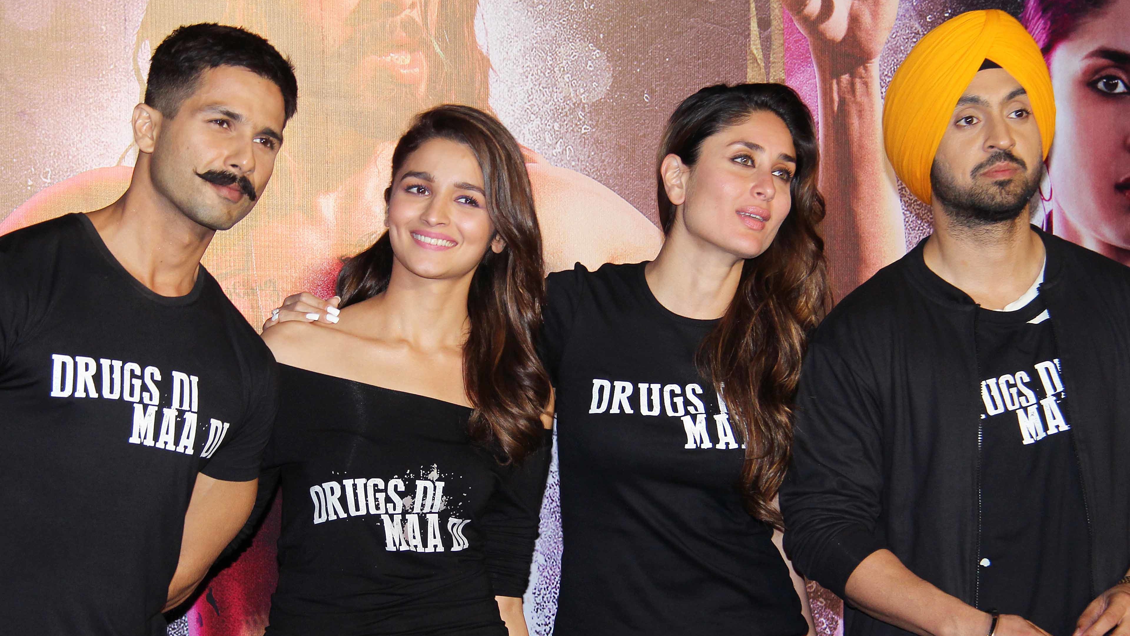 Udta Punjab Film Star Shahid Kapoor Alia Bhatt Kareena - Alia Kareena Udta Punjab - HD Wallpaper 