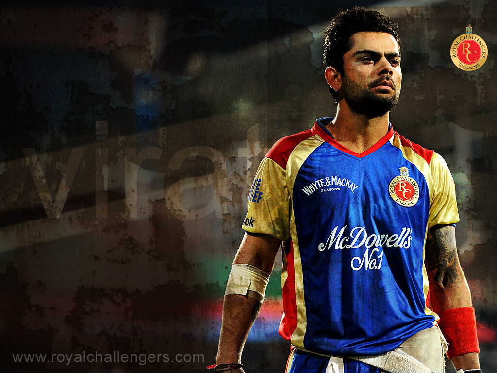 Virat Challengers Bangalore Kohli Rcb - HD Wallpaper 