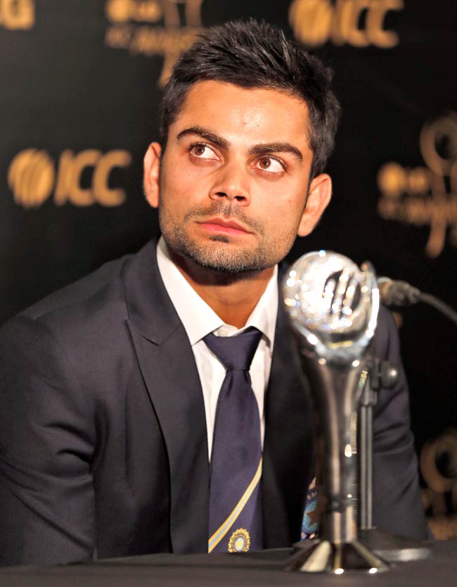Icc Cricketer Of The Year Virat - HD Wallpaper 