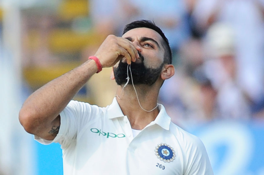 Virat Kohli Kisses His Wedding Ring After Scoring A - Virat Kohli 149 England Test - HD Wallpaper 