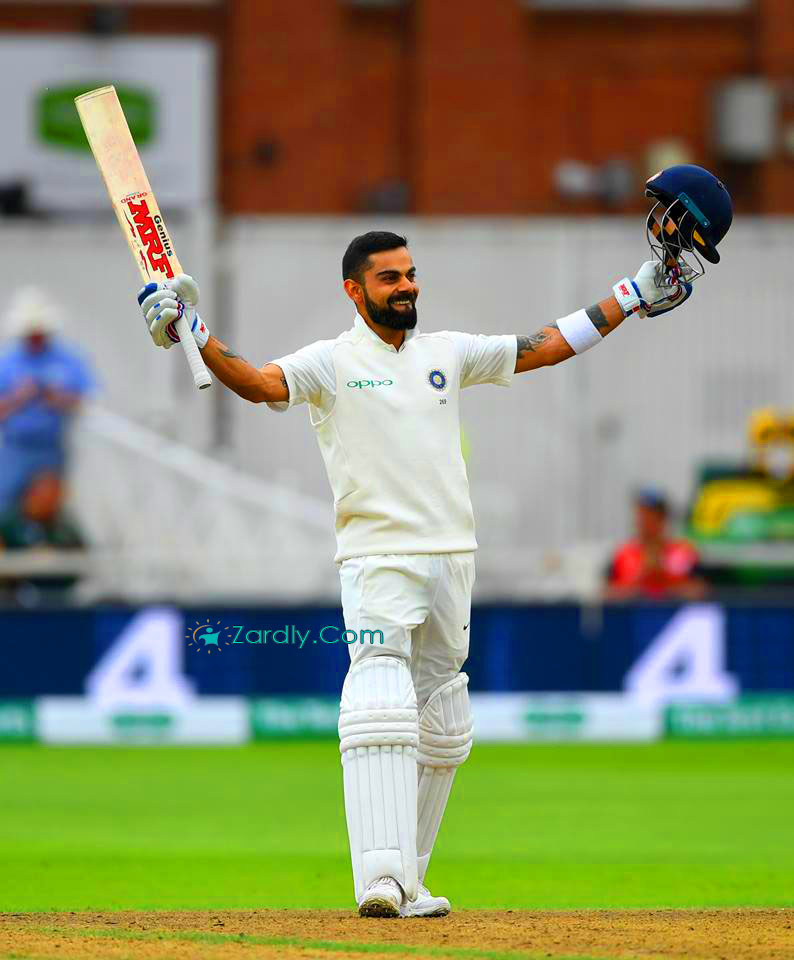 Virat Kohli Test Match - HD Wallpaper 