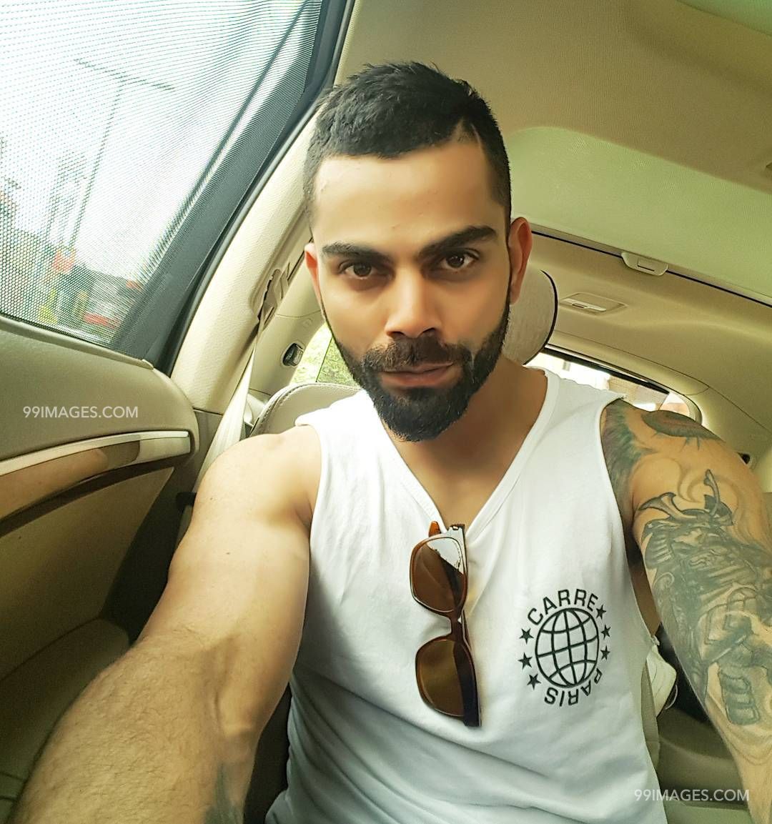 Virat Kohli Latest Hd Photos / Mobile Wallpapers - Virat Kohli Small Hair Cut - HD Wallpaper 