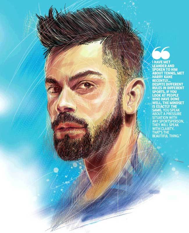 Virat-graphic - Had The Ability To Work Harder Than Anyone Else - HD Wallpaper 