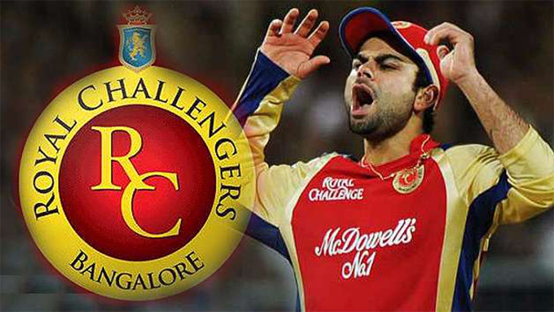 Virat Kohli And Rcb Logo Hd Image - Royal Challengers Bangalore Captain 2019 - HD Wallpaper 