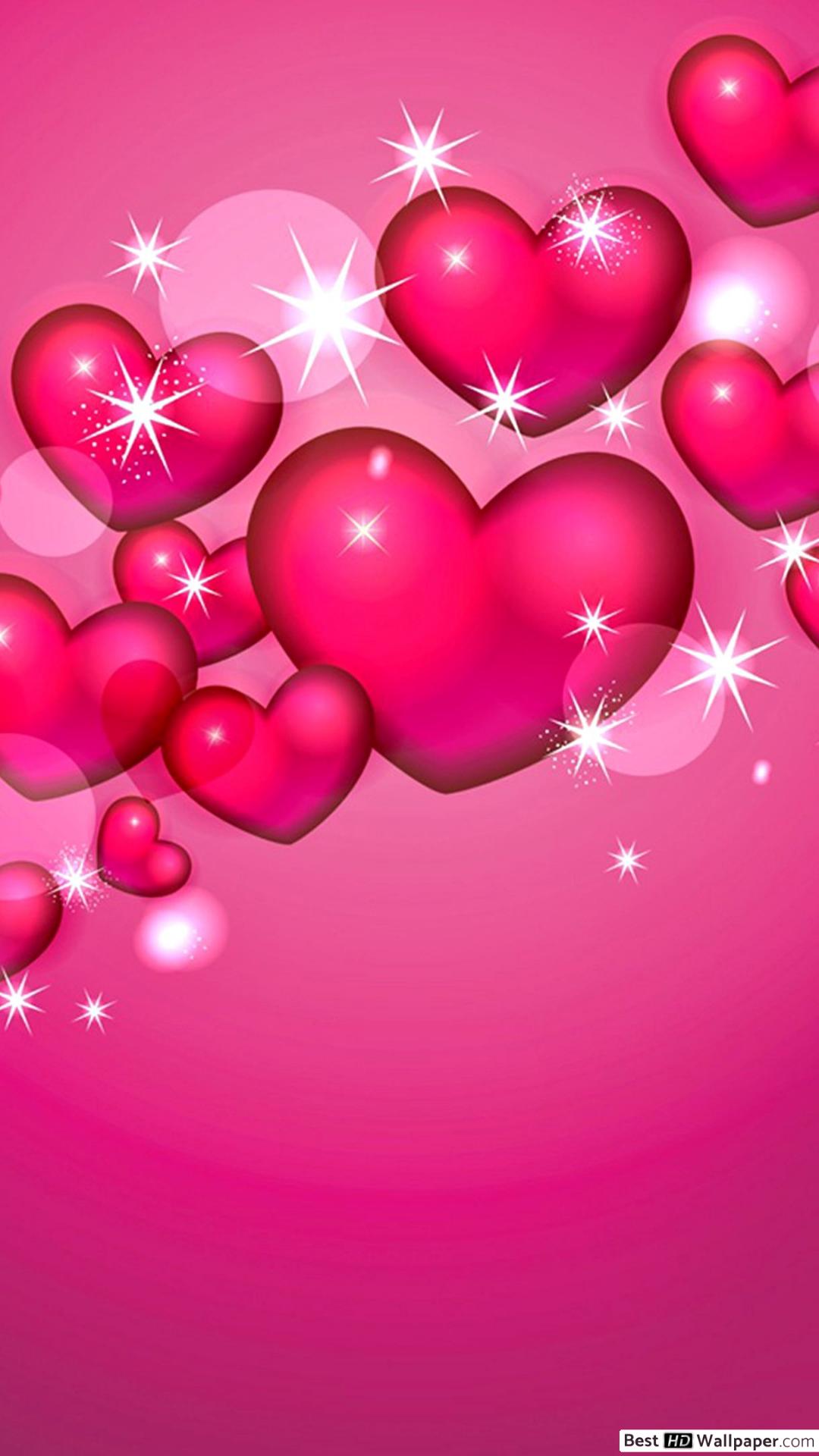 Love Pink Wallpaper Hd - HD Wallpaper 