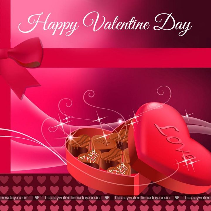 Valentine Day Messages Valentines Day Images Free Download - Heart Box - HD Wallpaper 