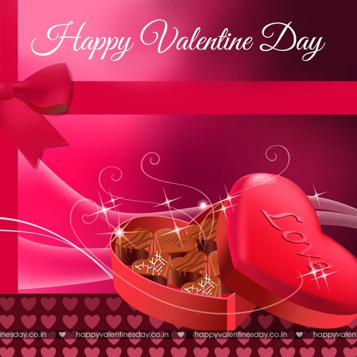 Valentine Day Messages Valentines Day Images Free Download - Heart Box - HD Wallpaper 