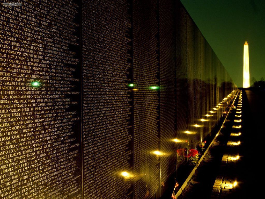 Vietnam Memorial Wallpaper Hd - HD Wallpaper 