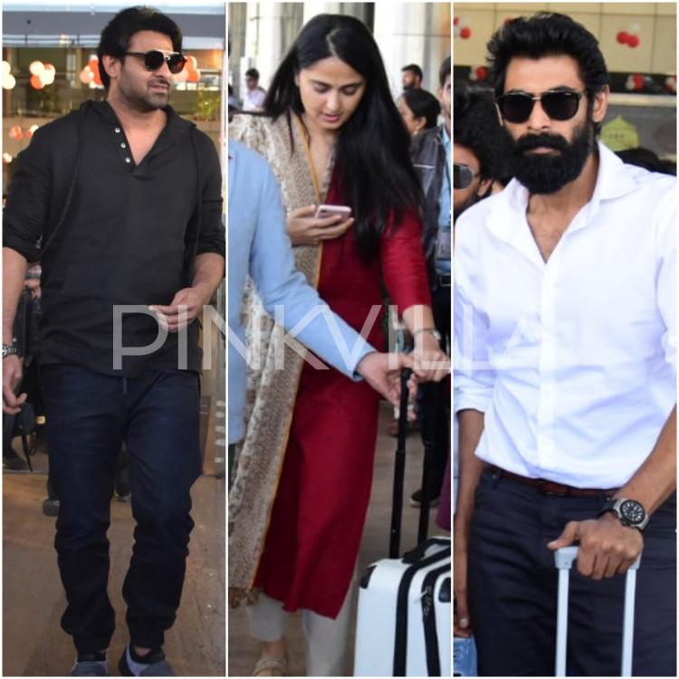 Photos,rana Daggubati,anushka Shetty,ss - Rajamouli Son Wedding Prabhas - HD Wallpaper 