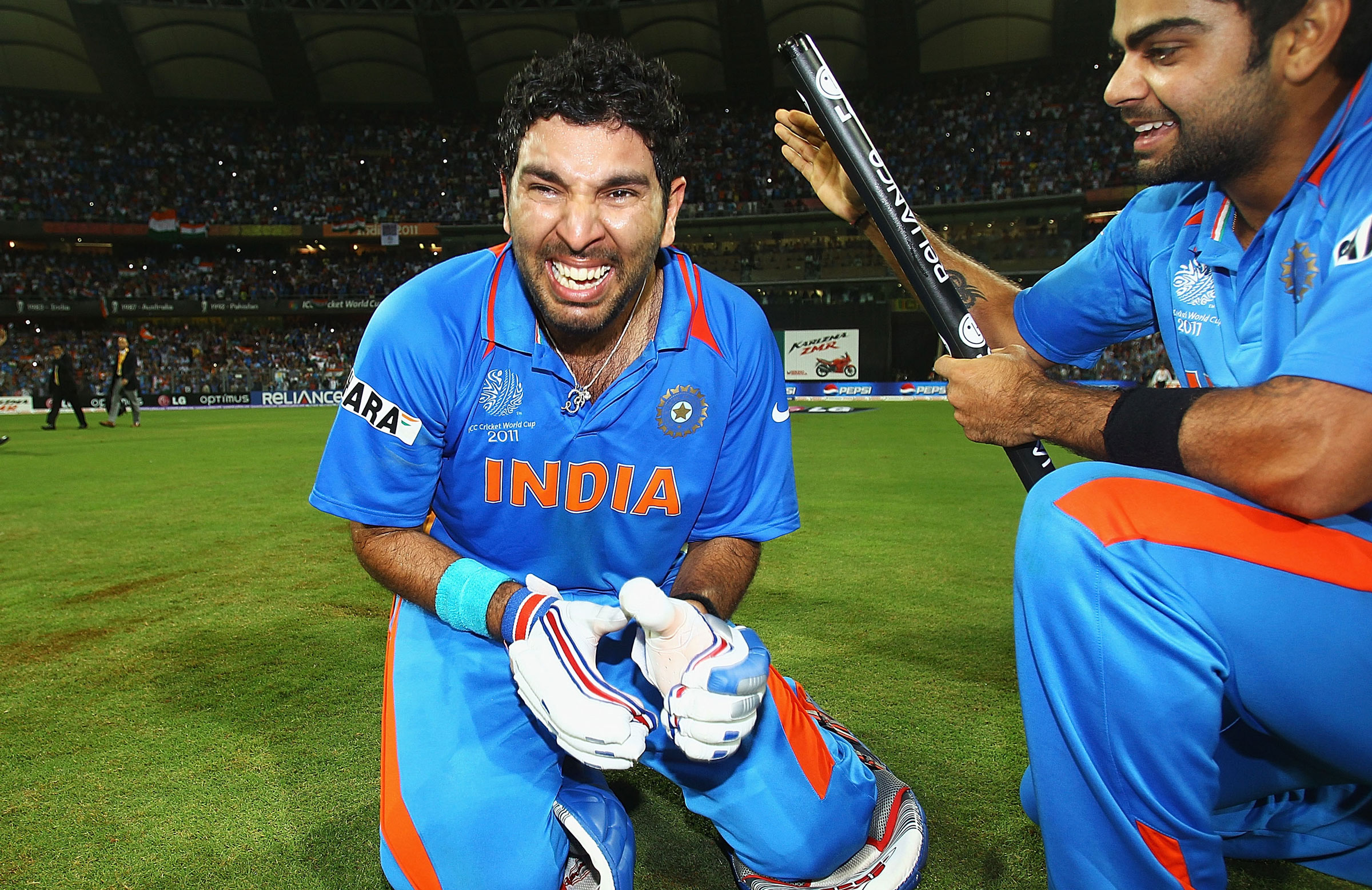Yuvraj 2011 World Cup - HD Wallpaper 