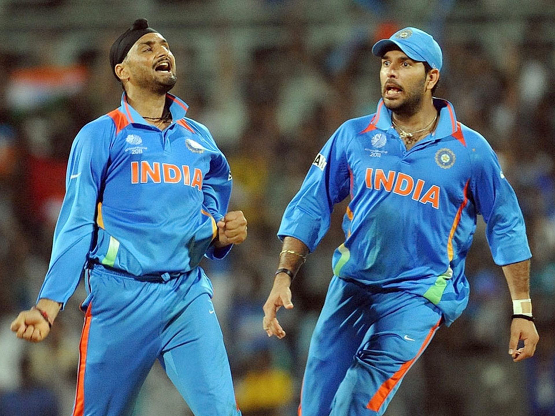 Yuvraj Singh And Harbhajan Singh - HD Wallpaper 