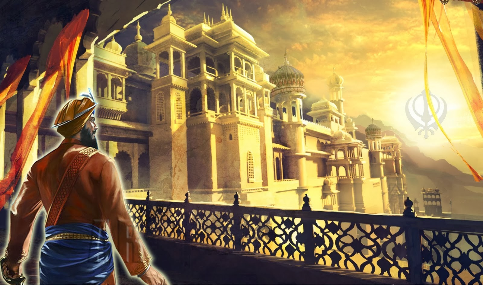 Happy Guru Gobind Singh Jayanti 2014 Hd Wallpapers - Prince Of Persia City Concept Art - HD Wallpaper 