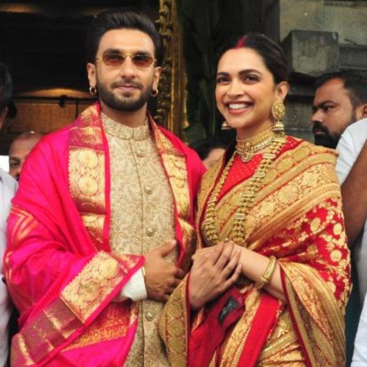 Ranveer Singh, Deepika Padukone Look Picture Perfect - Deepika And Ranveer At Tirupati - HD Wallpaper 