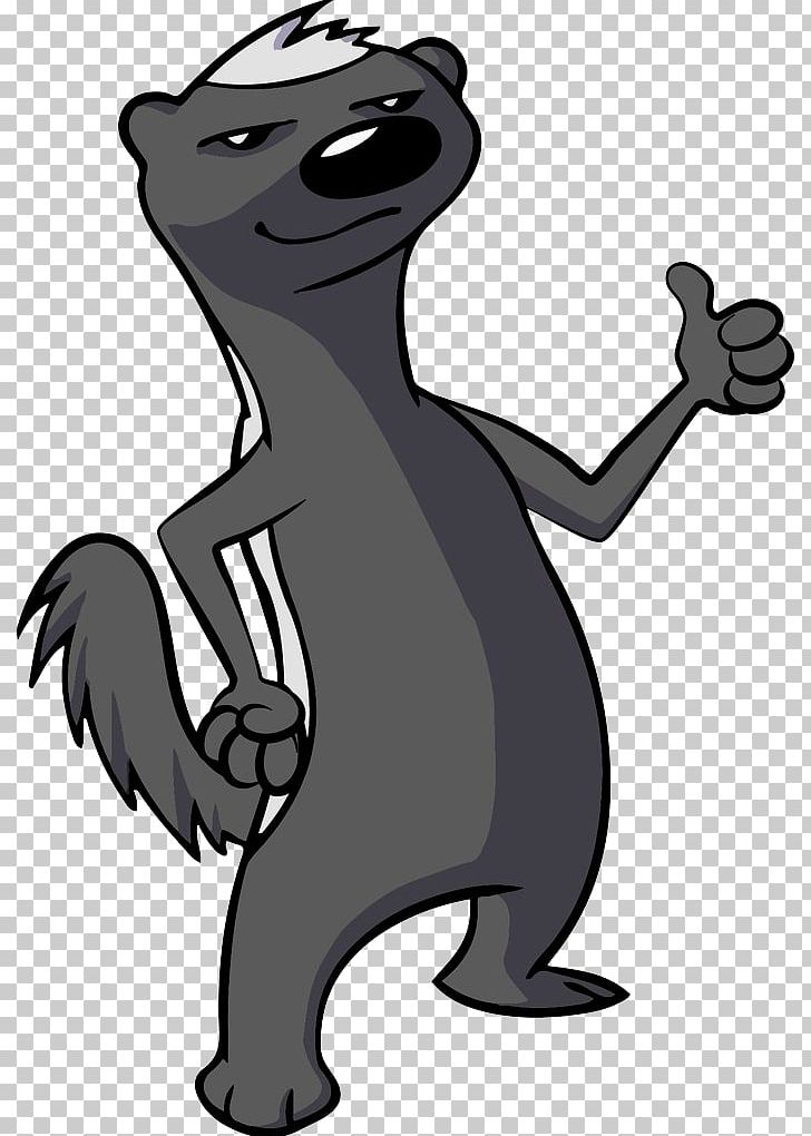 Honey Badger Mustelids Hot And Badgered Mammal Png, - Honey Badger Clip Art - HD Wallpaper 