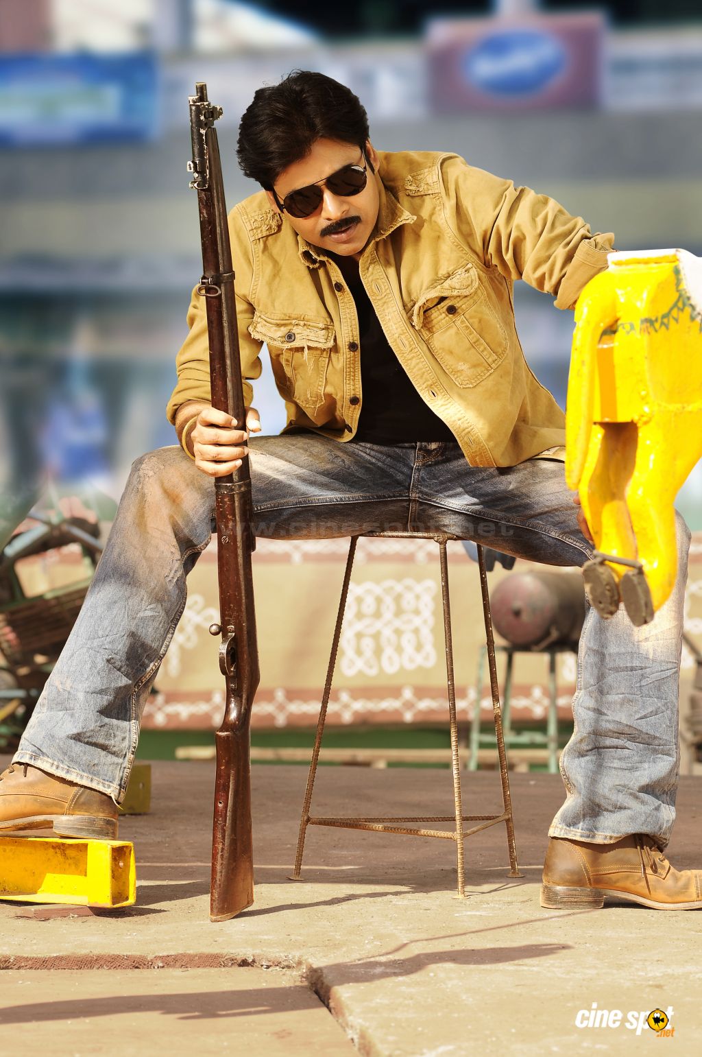 Gabbar Singh Movie Shooting - HD Wallpaper 
