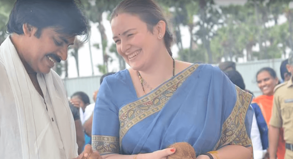 Pawan Kalyan Wife Anna Lezhneva - HD Wallpaper 