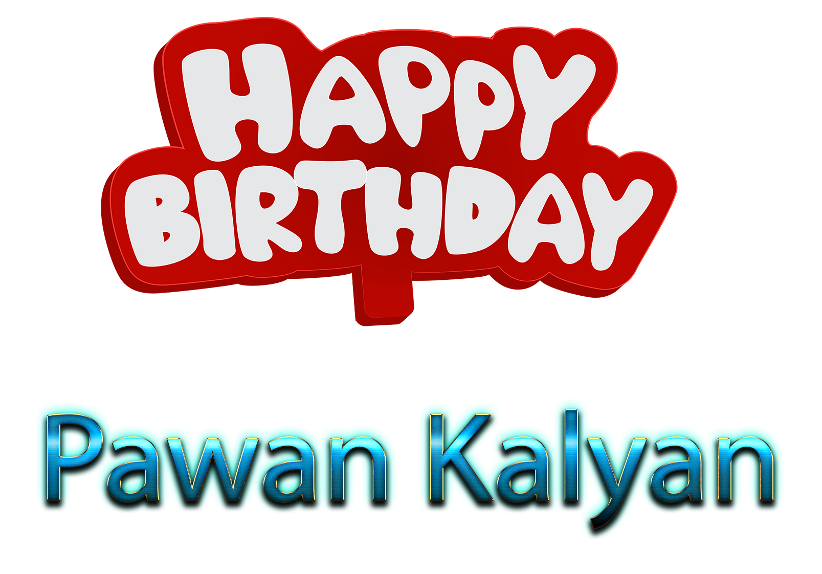 Pawan Kalyan Free Pictures - Happy Birthday Pawan Kalyan Names Png - HD Wallpaper 