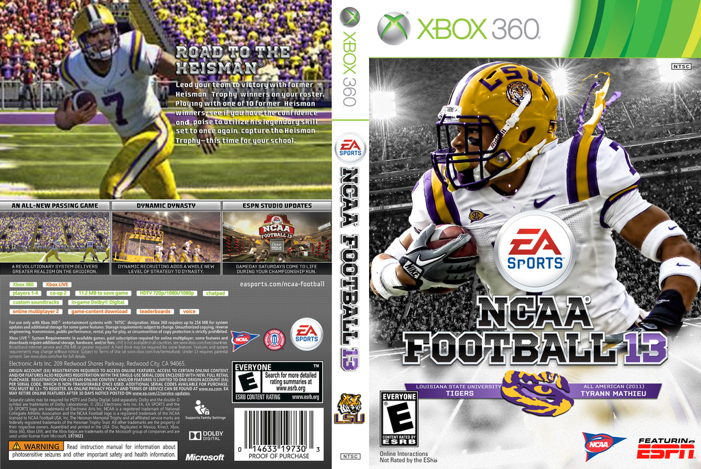 Tyrann Mathieu Ncaa Football 13 - HD Wallpaper 