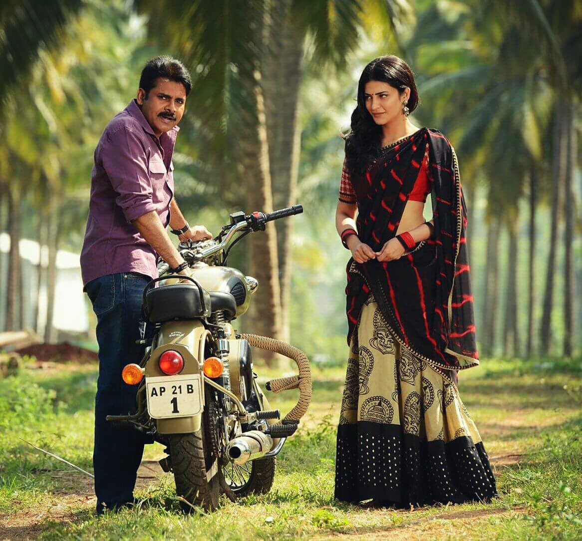 Pawan Kalyan Shruti Hassan - HD Wallpaper 