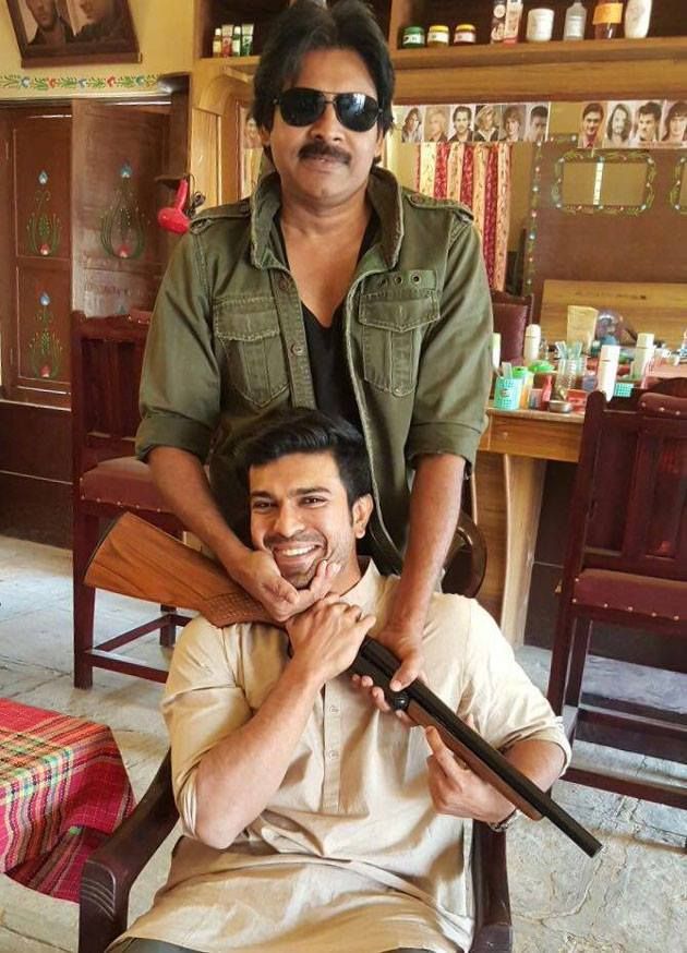 Pawan Kalyan And Ram Charan - HD Wallpaper 