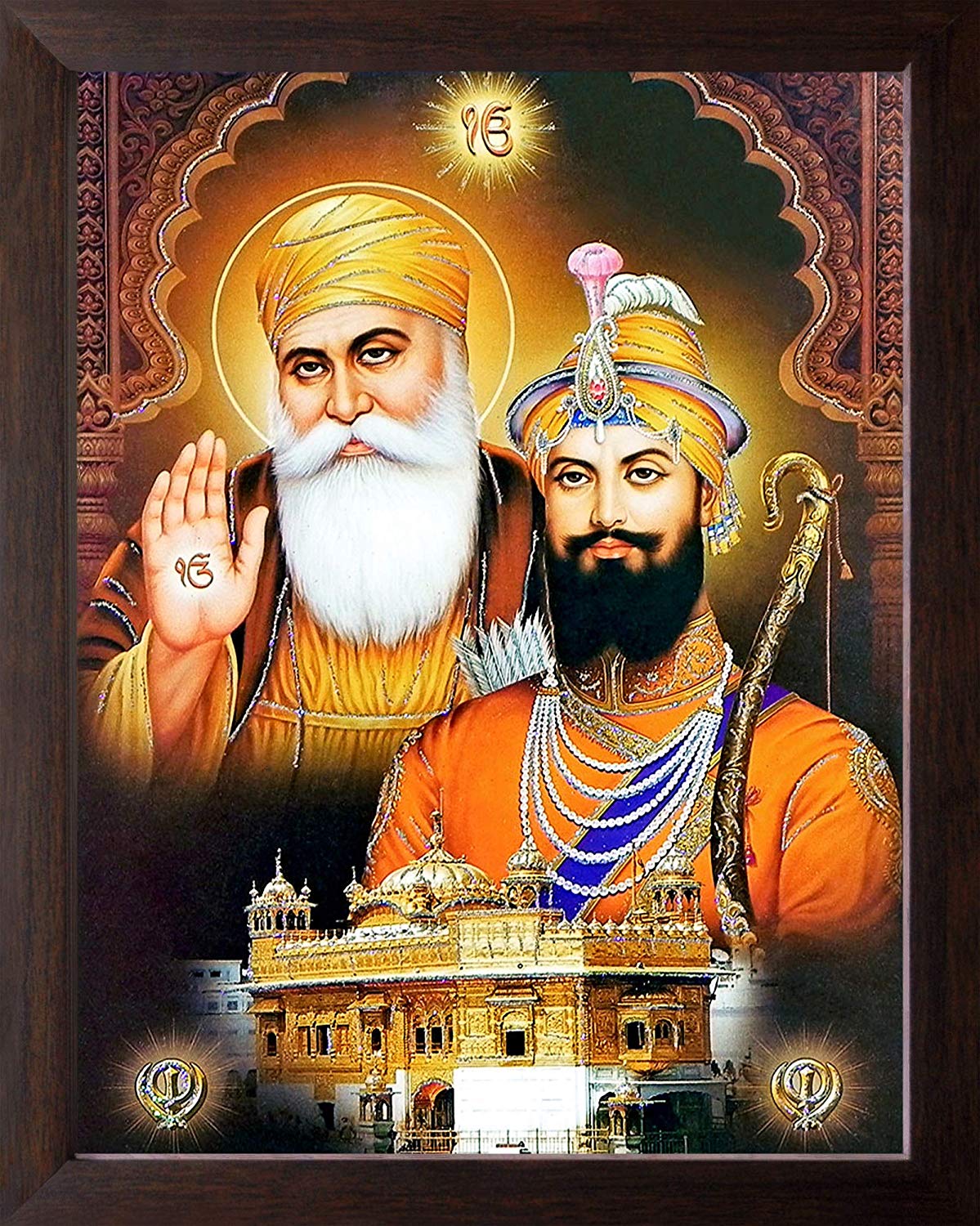 Guru Gobind And Guru Nanak - HD Wallpaper 