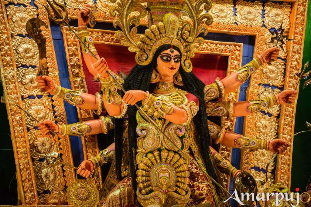 Indian Durga Puja Image - Durga Puja 2019 Photo Download - HD Wallpaper 