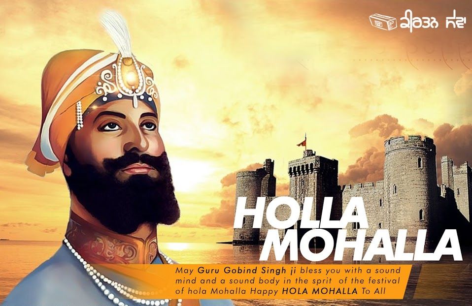 Download Ringtone Guru Gobind Singh Ji - Happy Hola Hola Mohalla - HD Wallpaper 