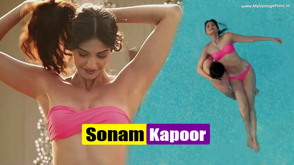 Sonam Kapoor In Bikini, Sonam Kapoor Hot, Sonam Kapoor - Flat Chested Indian Actress - HD Wallpaper 