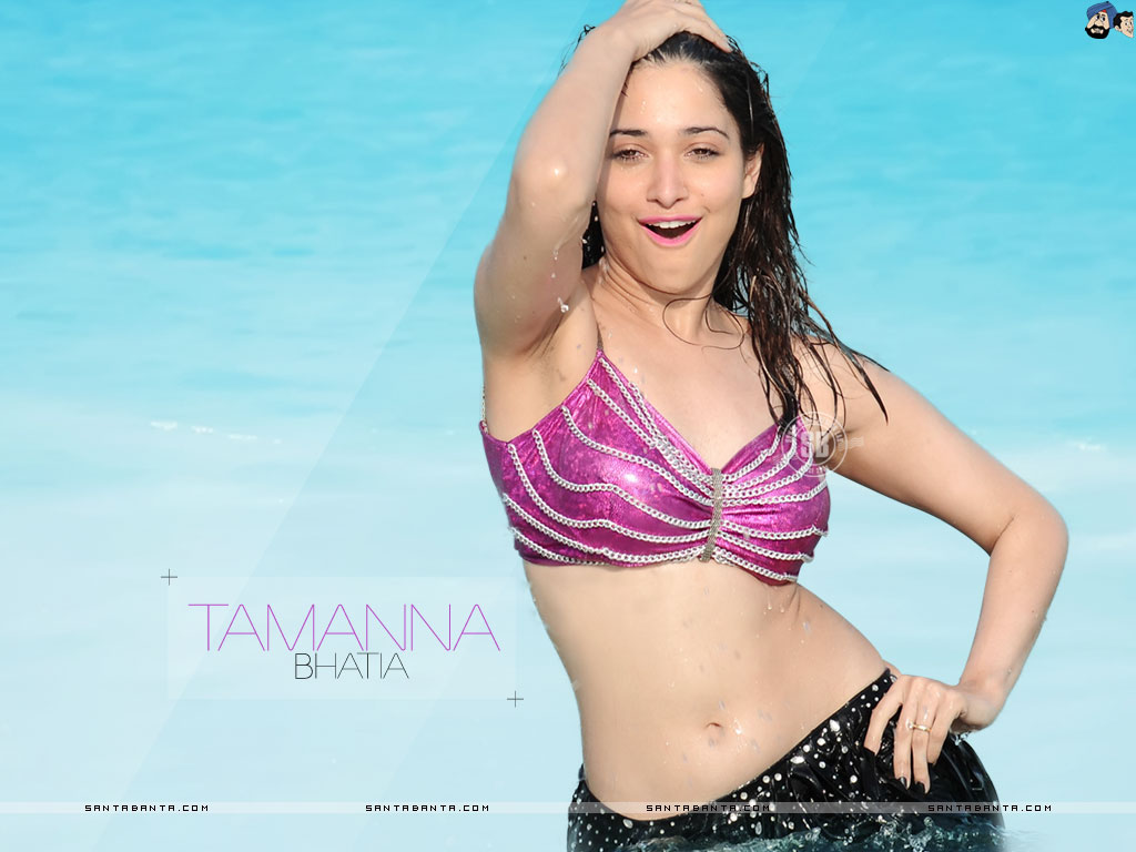 Actress Tamanna Bhatia Hot Pictures And Sizzling Wallpapers - Thamanna Bhatia Hot Hd - HD Wallpaper 