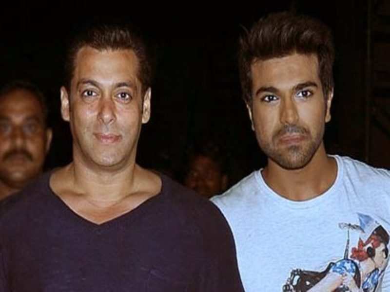 Ram Charan To Dub For Salman Khan In Prem Ratan Dhan - Ram Charan And Salman - HD Wallpaper 