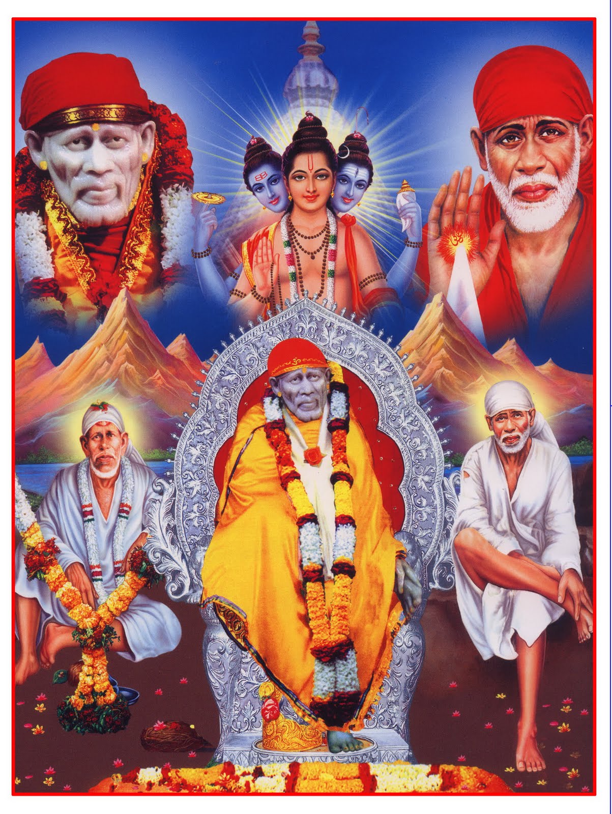 Shirdi Sai Baba - HD Wallpaper 