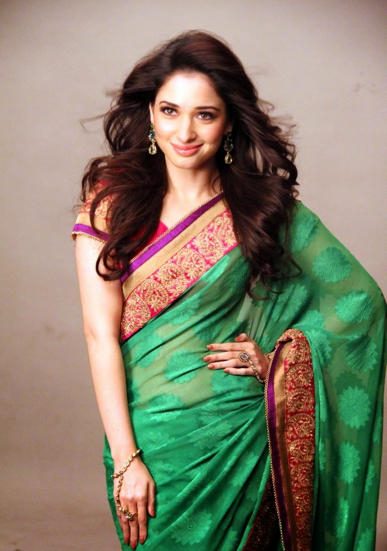 Tamanna Hd Wallpapers-12 - Tamanna Bhatia Hd Saree - HD Wallpaper 