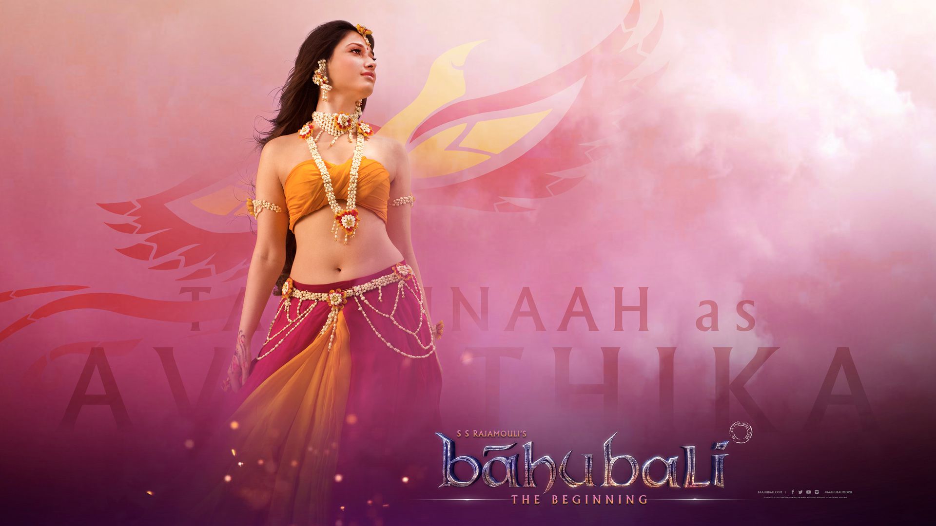 Tamanna In Bahubali Song - HD Wallpaper 