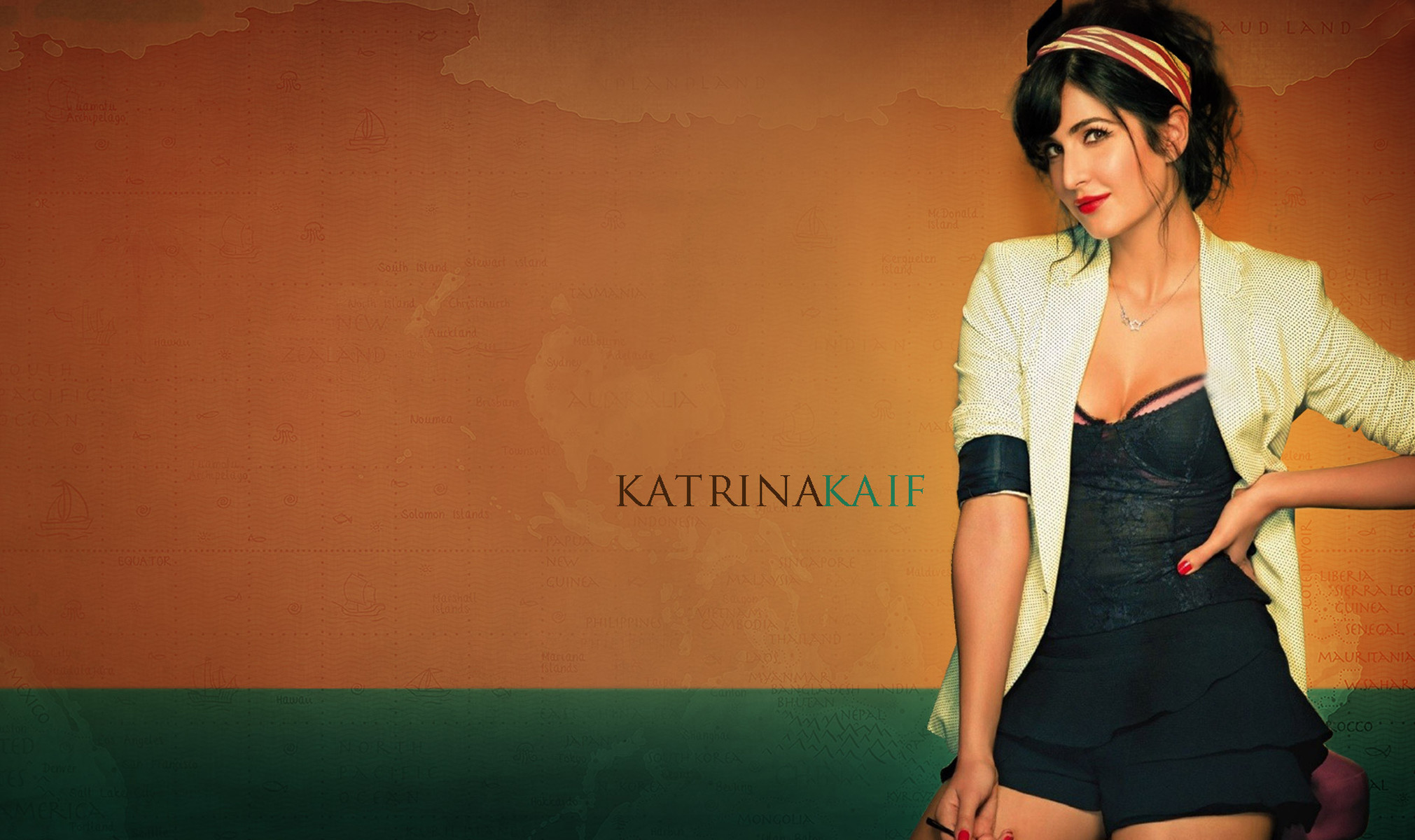 Katrina Kaif New Hd Hot Wallpaper 
 Data-src /w/full/d/e/a/360522 - Katrina Kaif Filmfare Cover - HD Wallpaper 