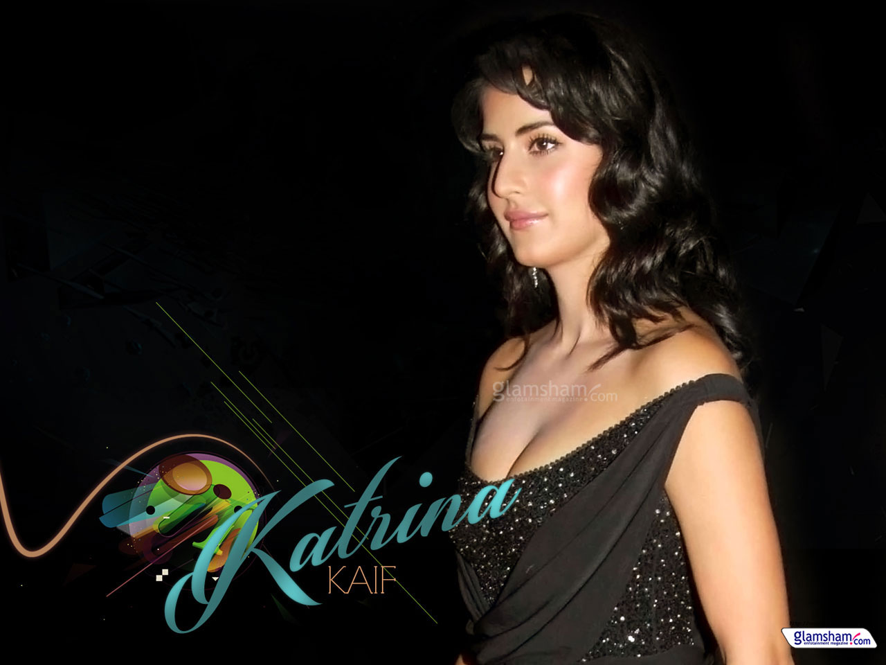 Katrina Kaif Hot Hd Wallpapers, Sizzling Unseen Pictures - Katrina Sexy Black - HD Wallpaper 