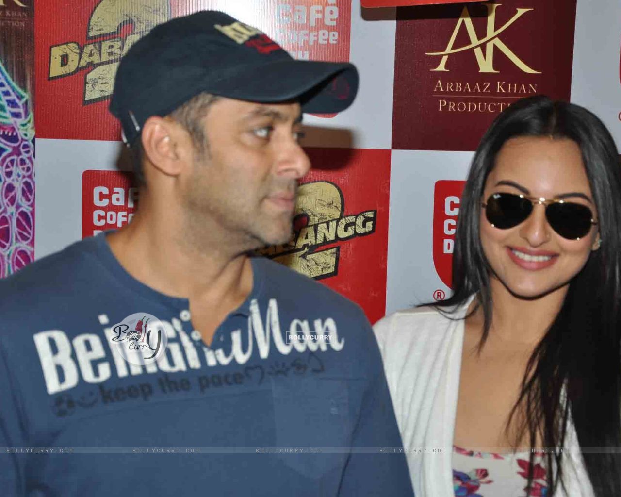 Salman Khan And Sonakshi Sinha At Film Dabangg 2 Promotions - Baseball Cap - 1280x1024 Wallpaper Salman Khan And Sonakshi Sinha At Film Dabangg 2 Promotions - Baseball Cap - 1280x1024 Wallpaper