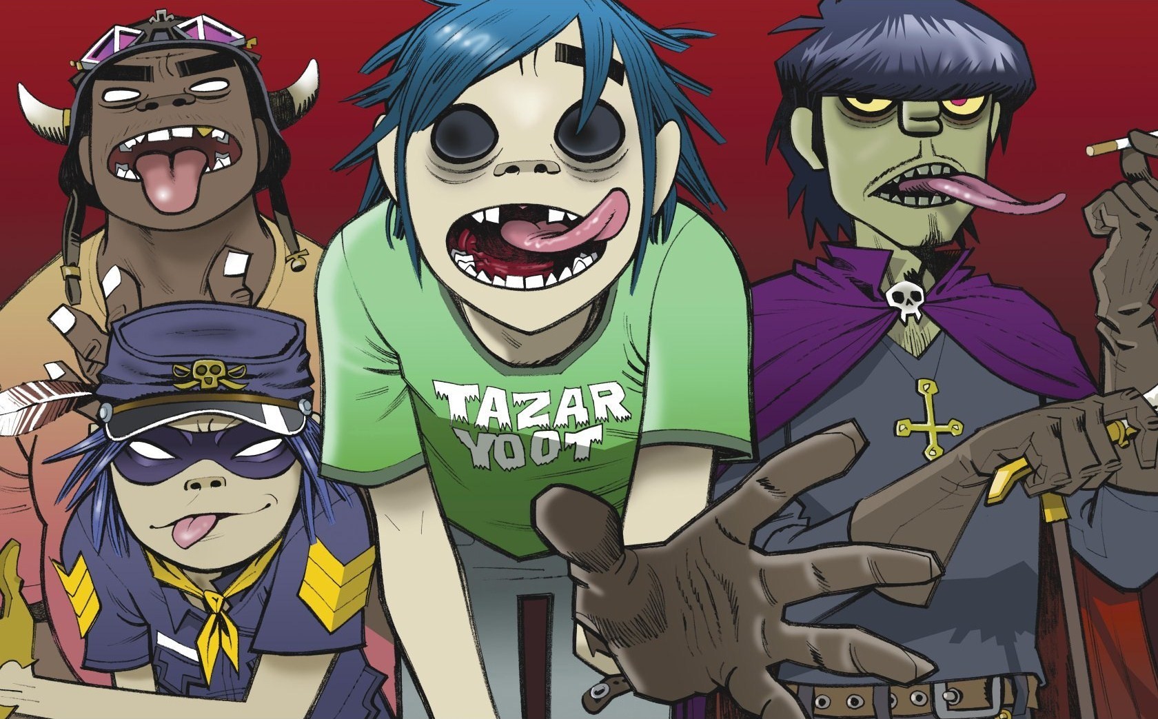 Gorillaz Wallpaper Hd - HD Wallpaper 