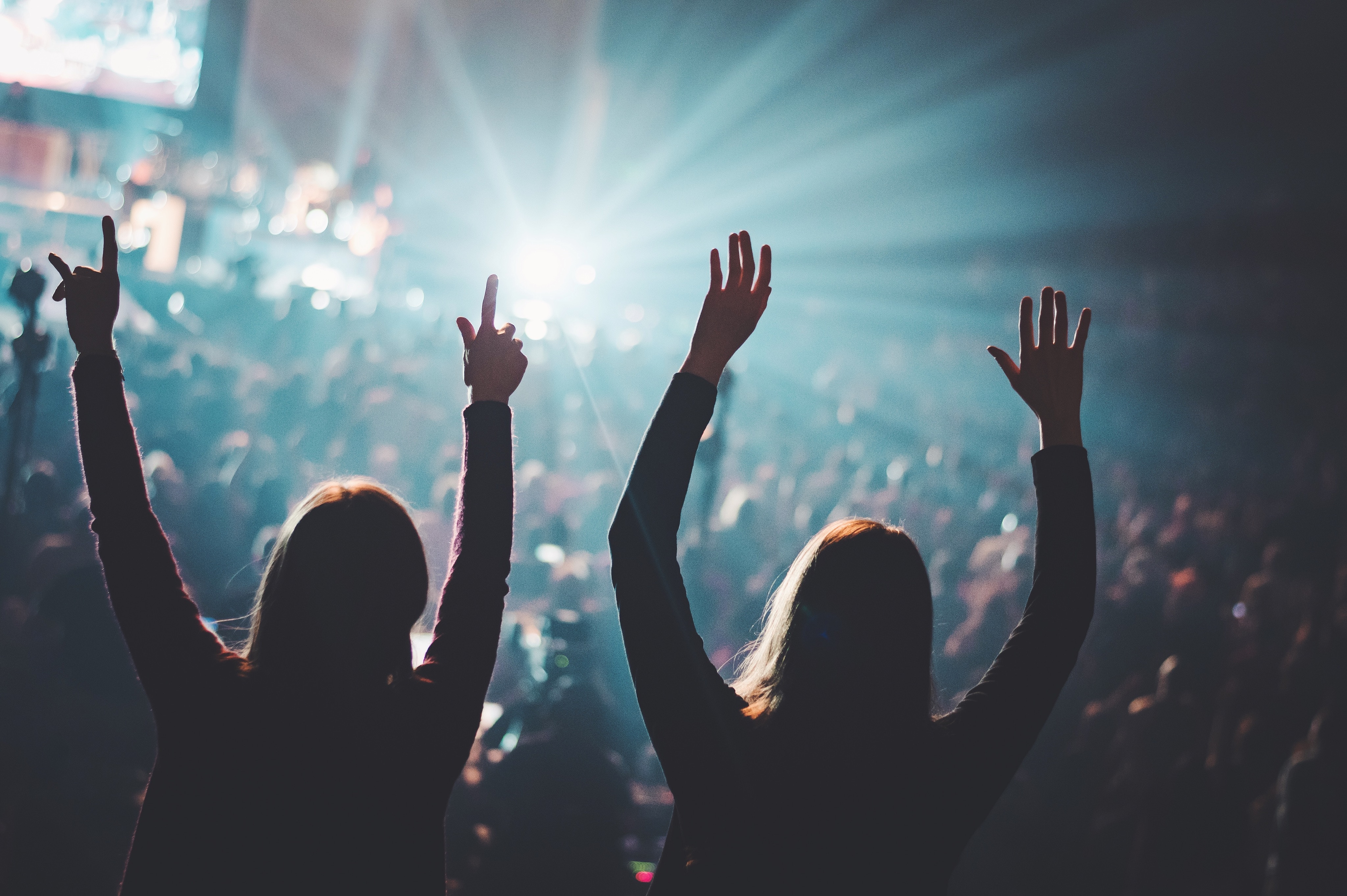 Two People At A Concert - HD Wallpaper 