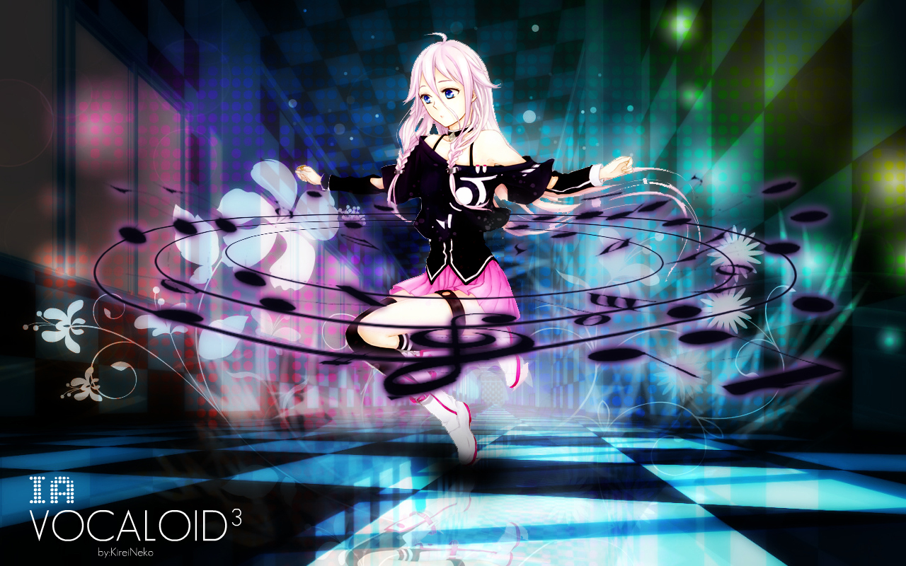 Ia Vocaloid Wallpaper Music - HD Wallpaper 