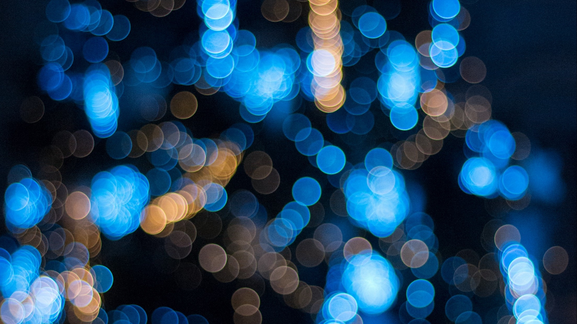 Wallpaper Glare, Circles, Blue, Blur - Background Bokeh Png Download - HD Wallpaper 