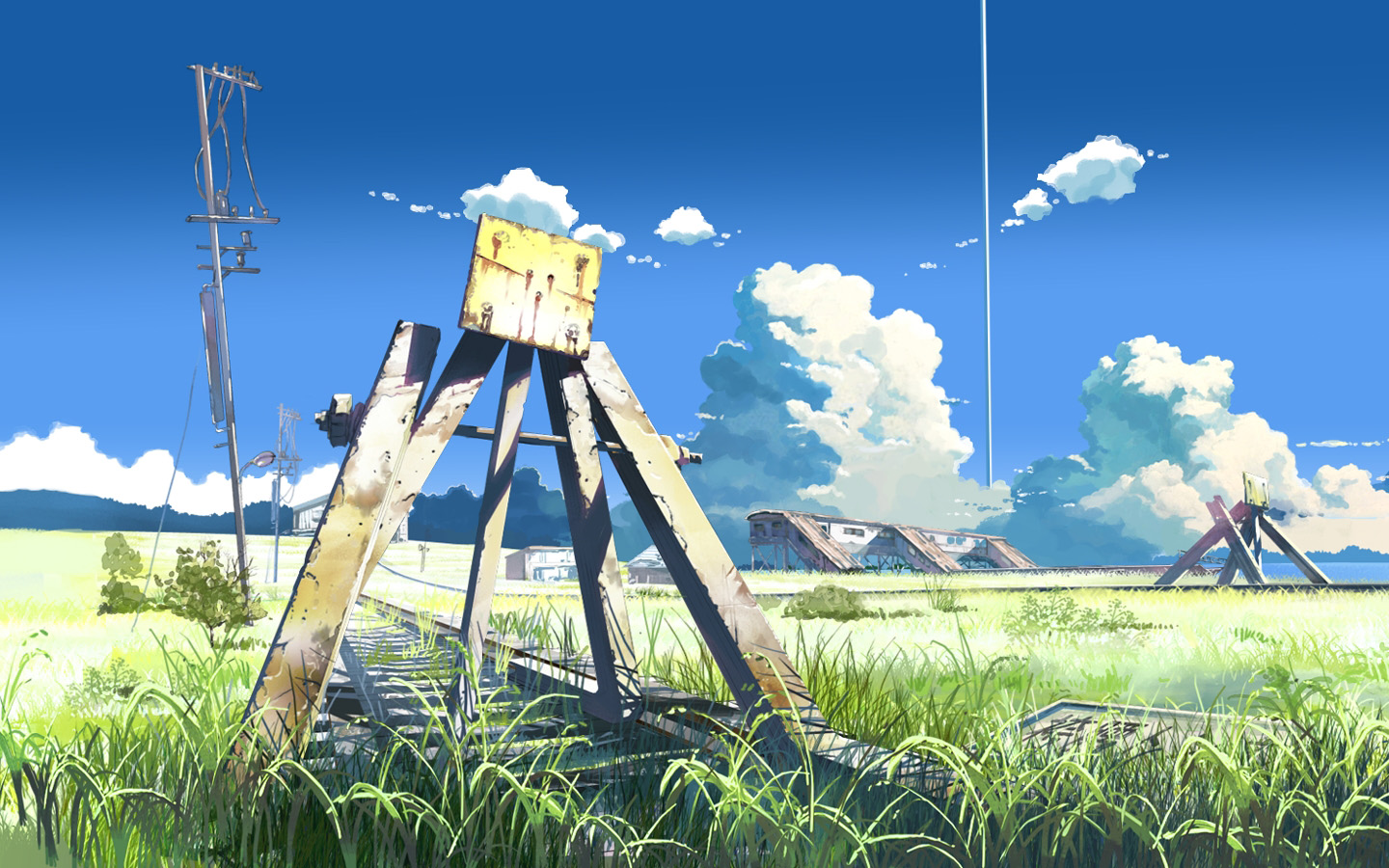 Beautiful Anime Scenery Backgrounds - 1440x900 Wallpaper 