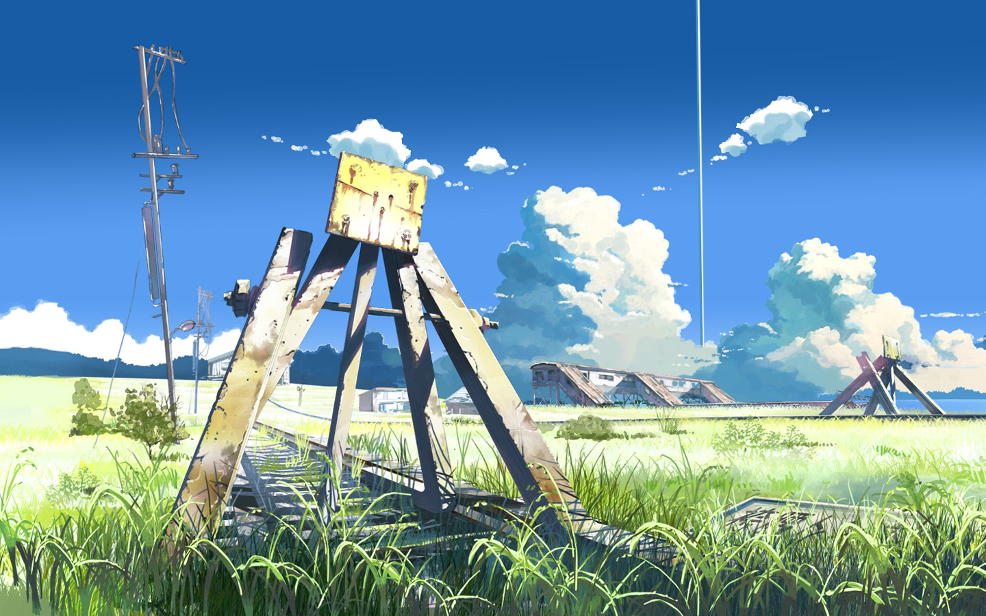 Beautiful Anime Scenery Backgrounds - HD Wallpaper 