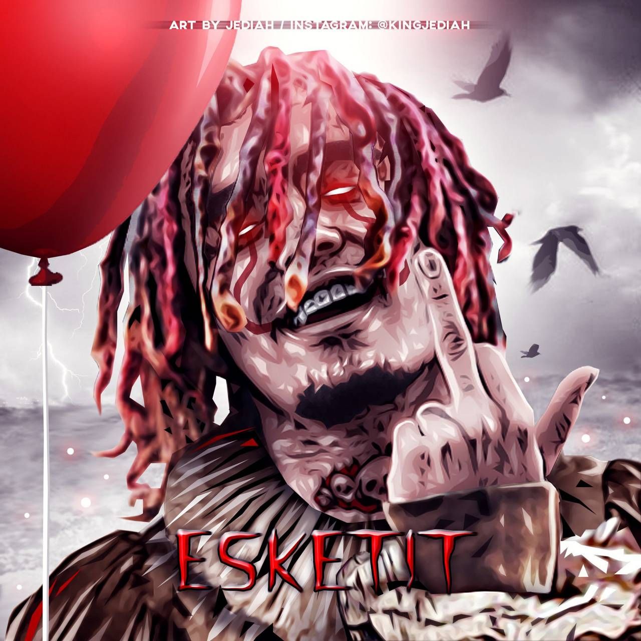 Lil Pump Wallpaper 3d - HD Wallpaper 